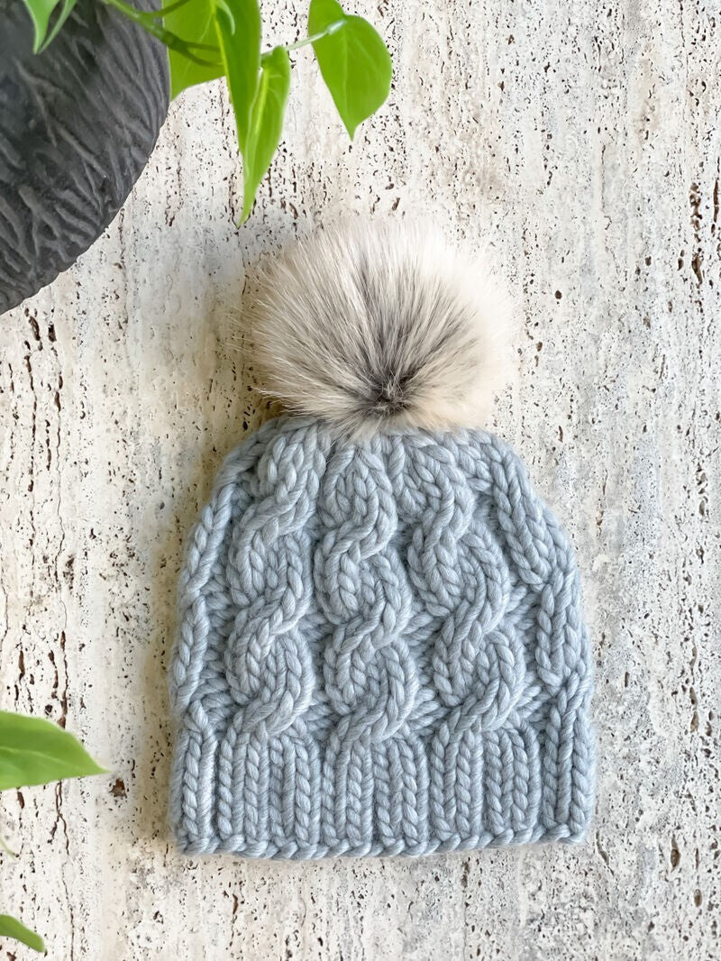 The Alpine Cable Knit Hat