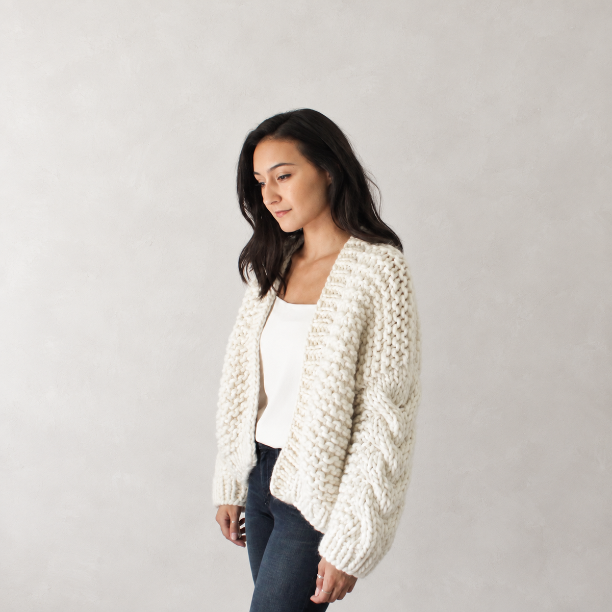 The Newbury Cable Cardigan