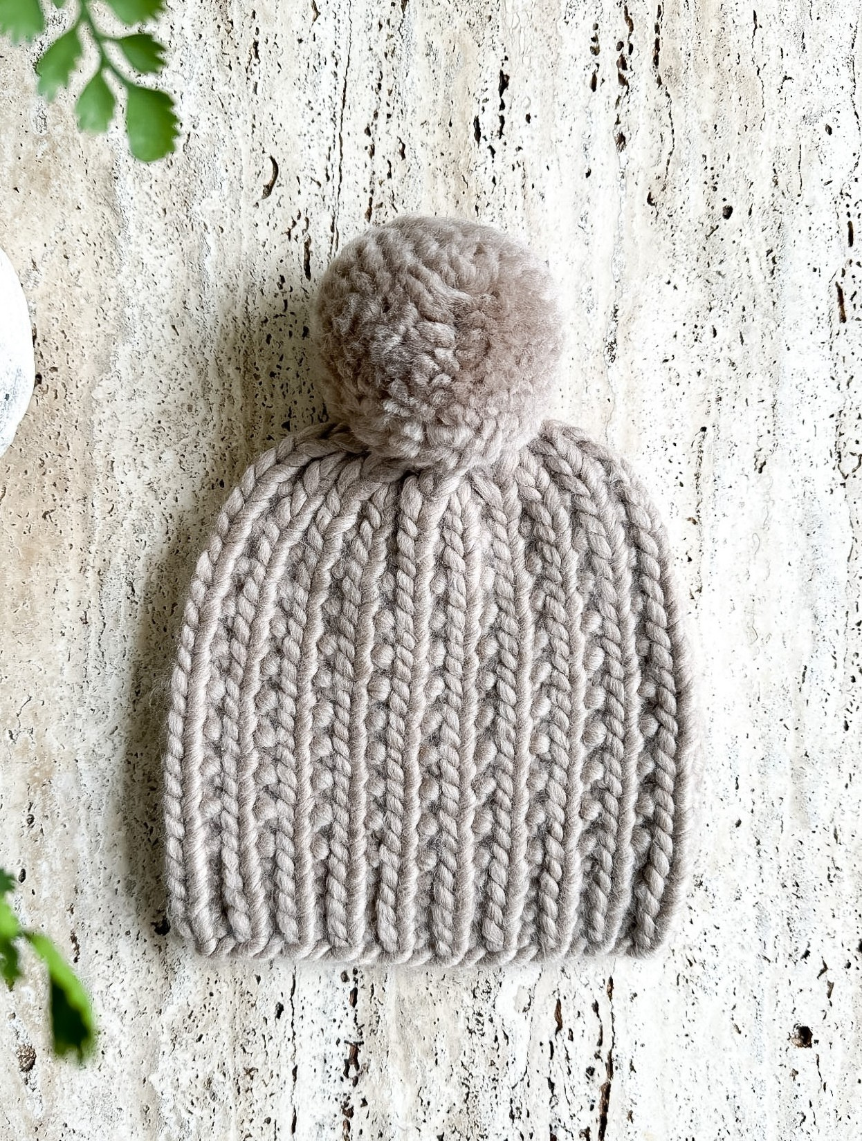 The Oxford Hat - Wooly Pom Pom