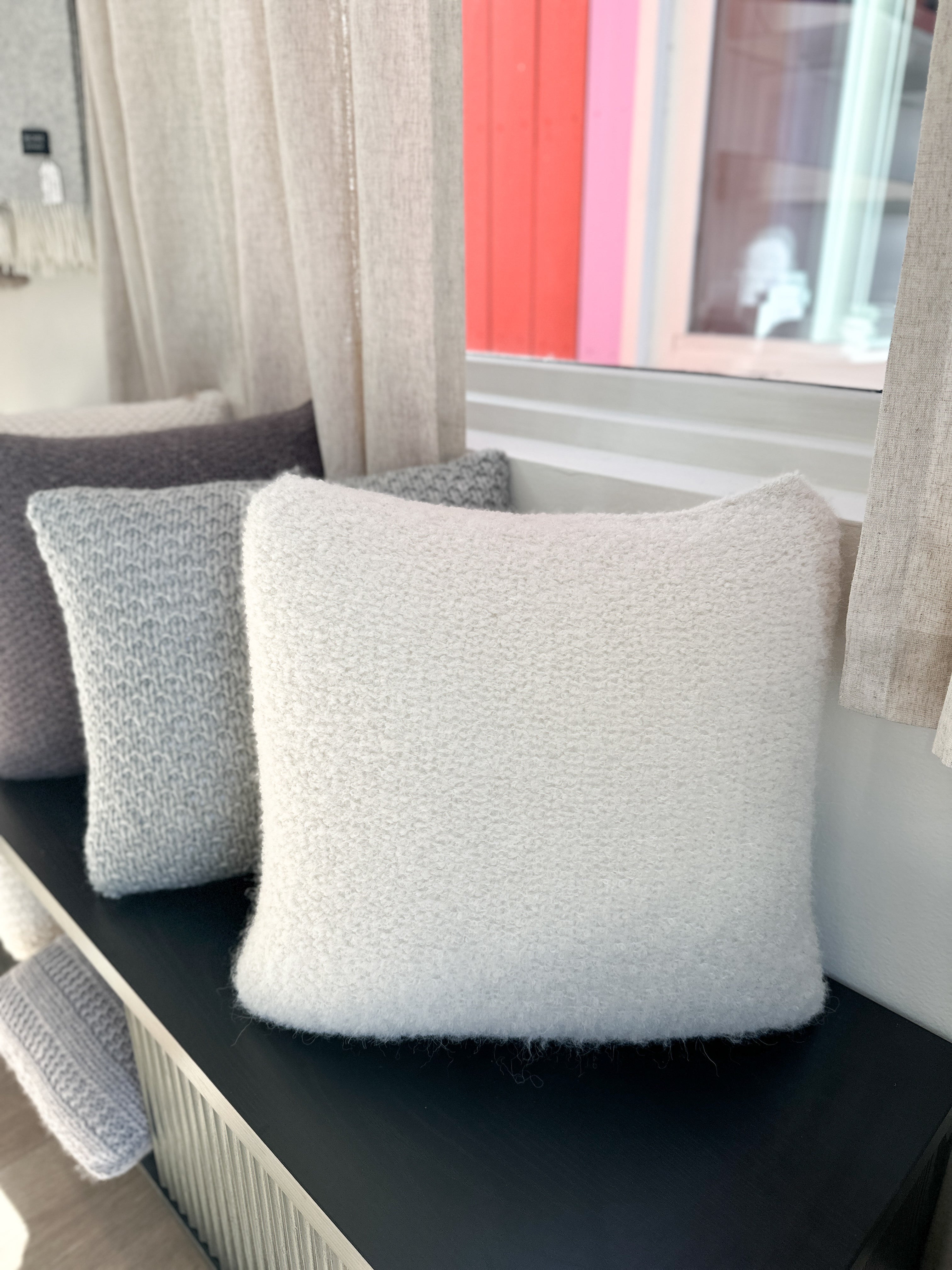 The Toulouse Bouclé Throw Pillow