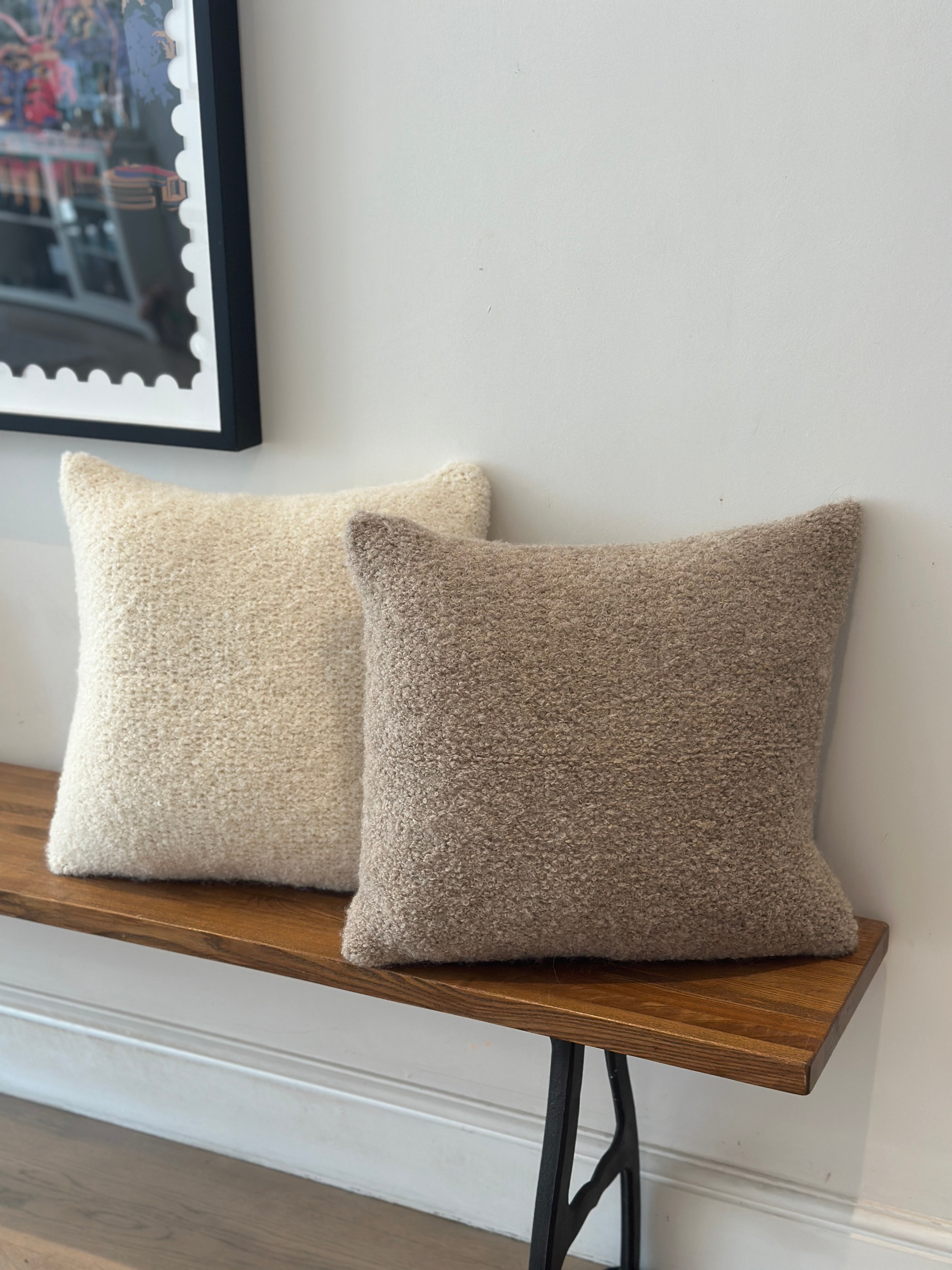 The Toulouse Bouclé Throw Pillow