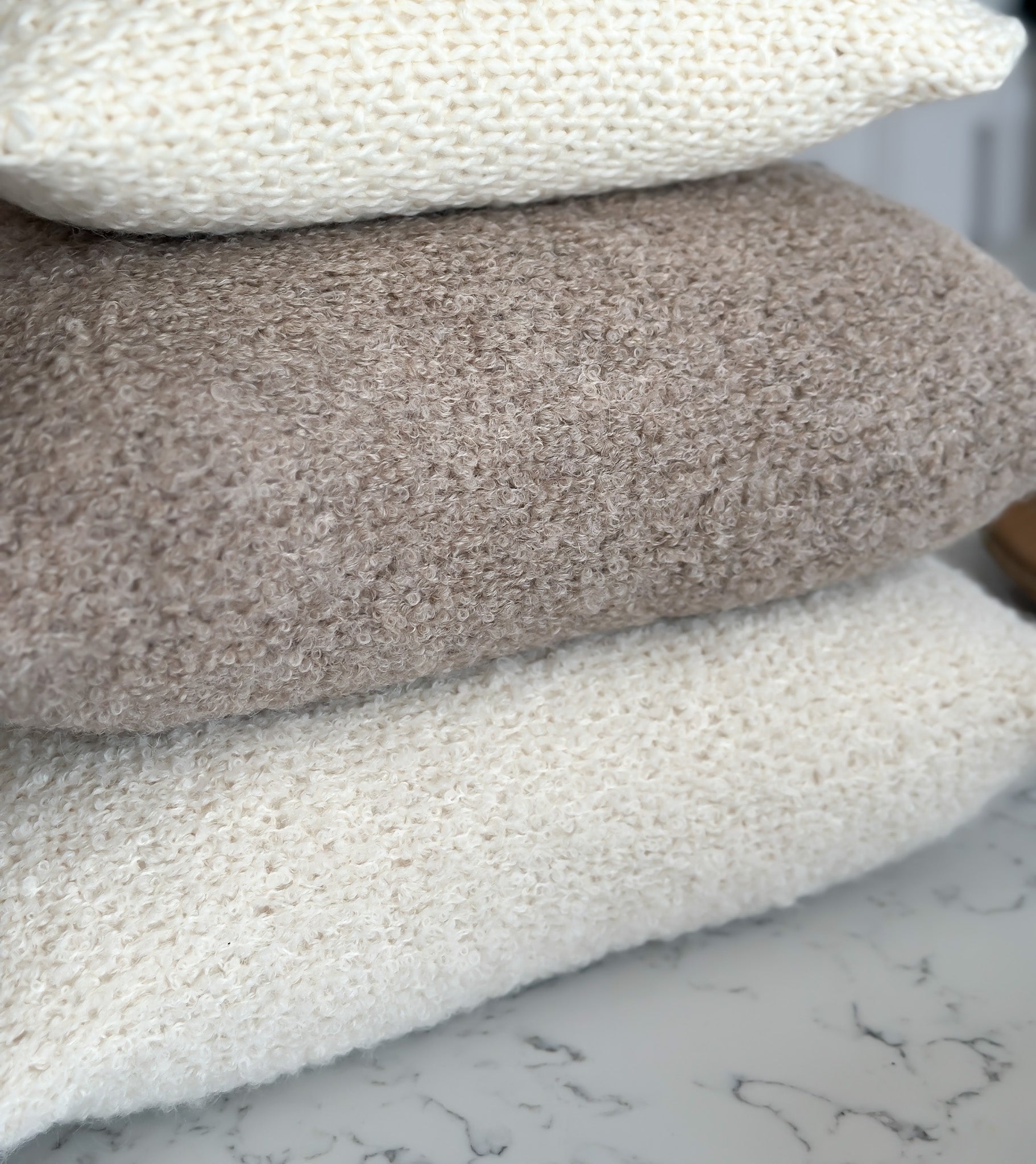 The Toulouse Bouclé Throw Pillow