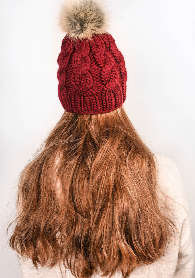 The Alpine Cable Knit Hat