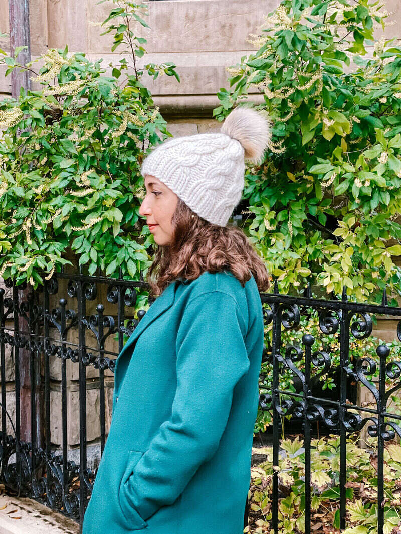 The Alpine Cable Knit Hat