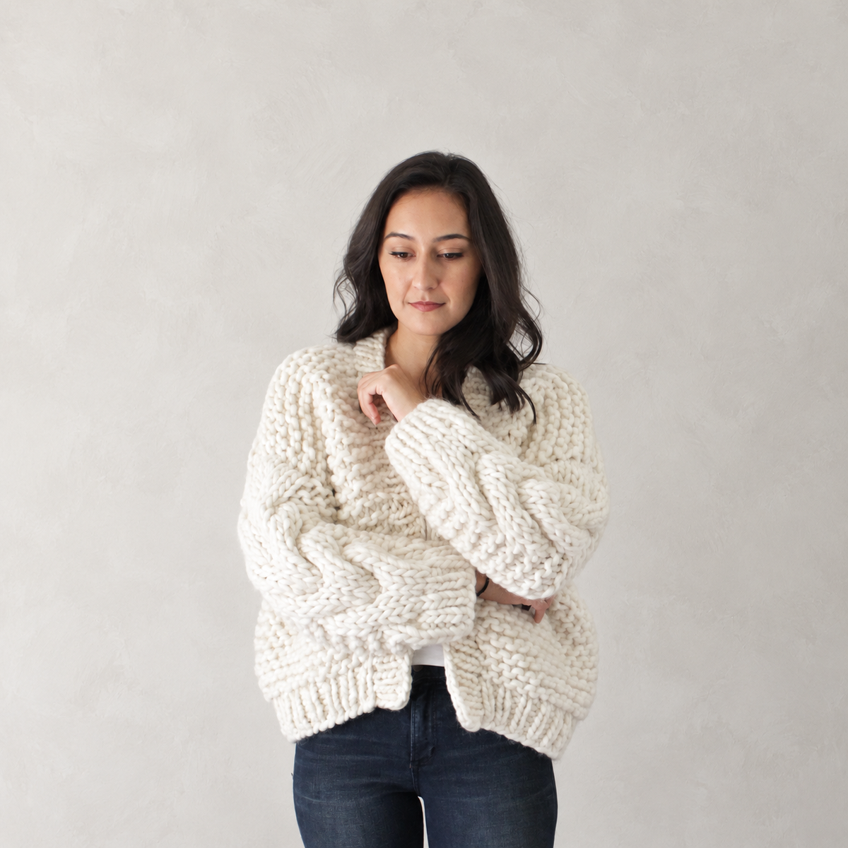 The Newbury Cable Cardigan