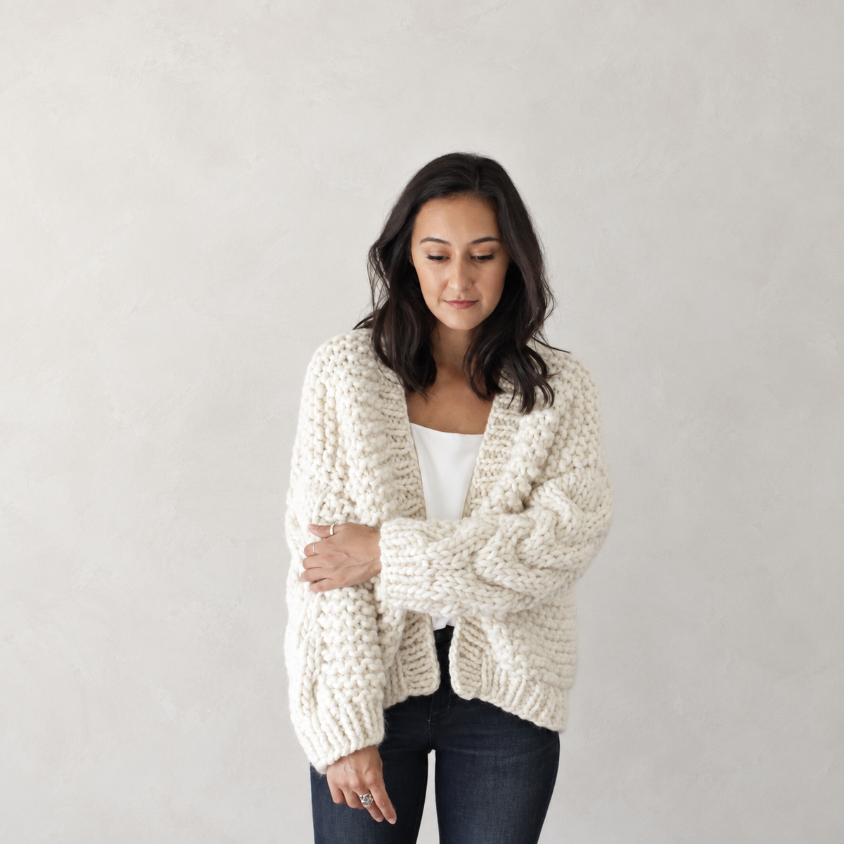 The Newbury Cable Cardigan
