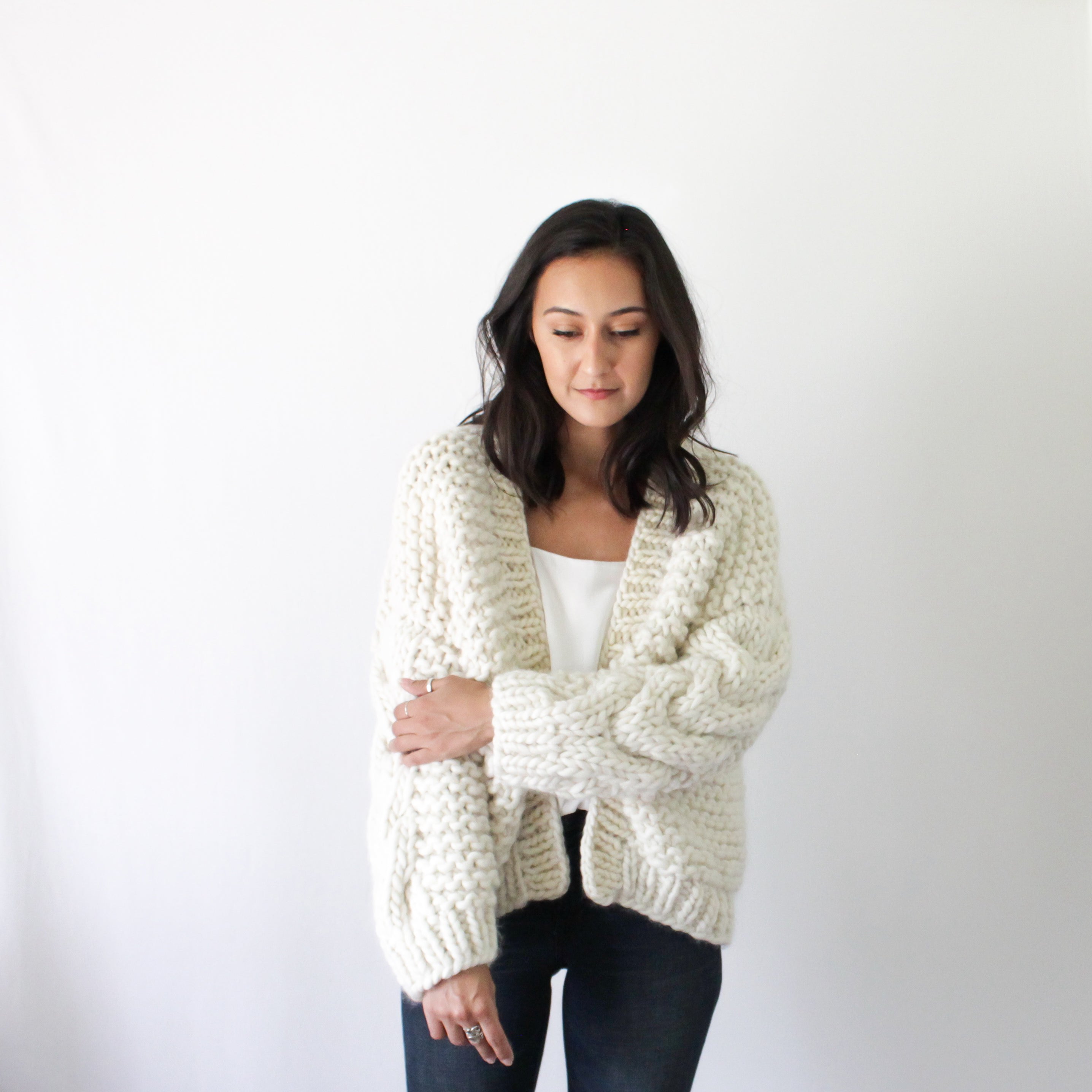 The Newbury Cable Cardigan